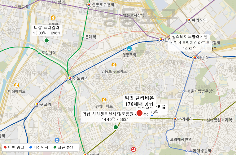 써밋 클라비온 주변 지도